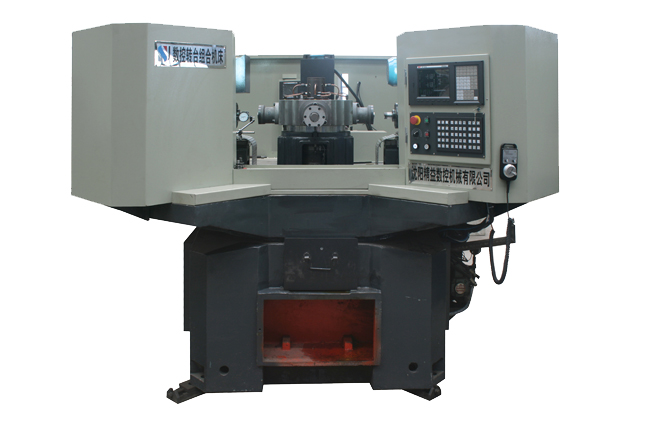 四工位数控转台式组合机